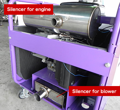 Industrial Silencer (for internal-combustion engine and roots blower)