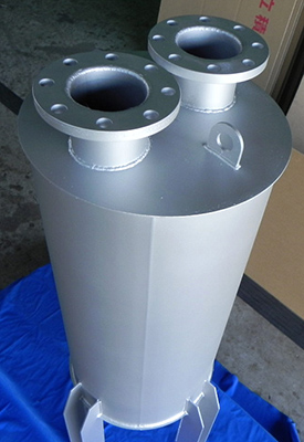 Industrial Silencer
(outlet of the vacuum pump)
